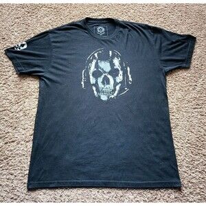 Zero Foxtrot Ghost T-shirt Men's Size XL Graphic Print Black Shirt